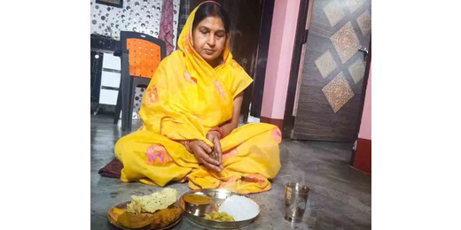 चैती छठ की शुरुआत, कद्दू-भात का भोग लगाकर व्रतियों ने किया अनुष्ठान का शुभारंभ